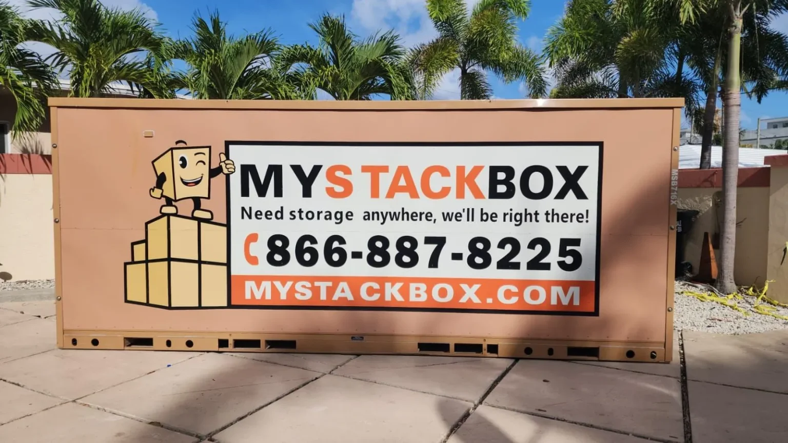 My Stack Box portable storage unit