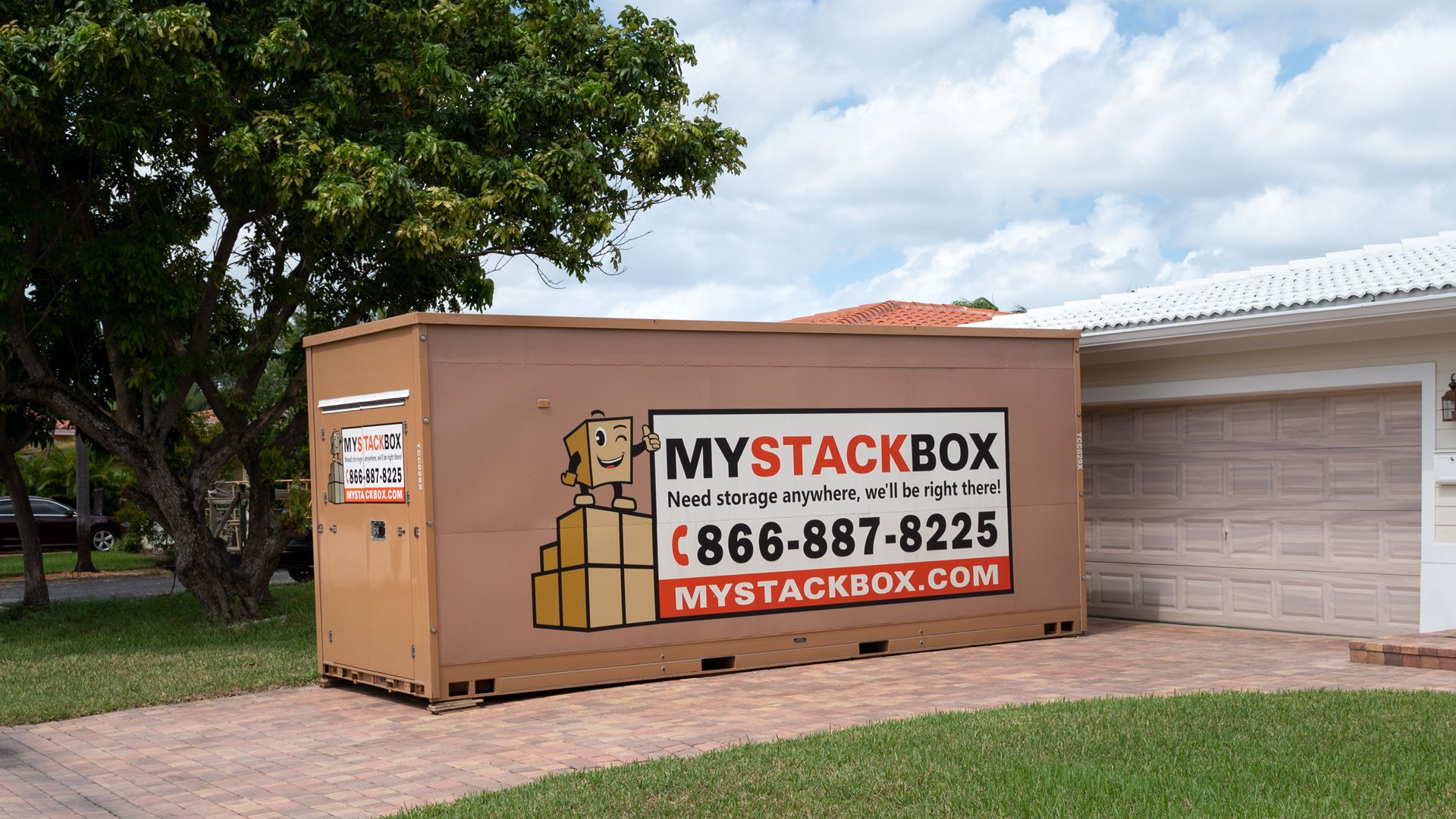 My Stack Box pod at Florida Home