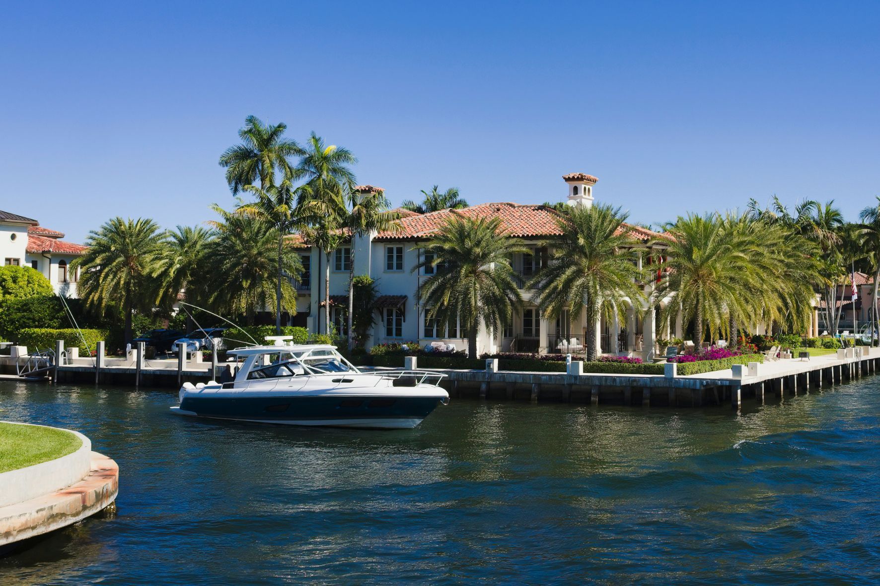 Florida home on the water