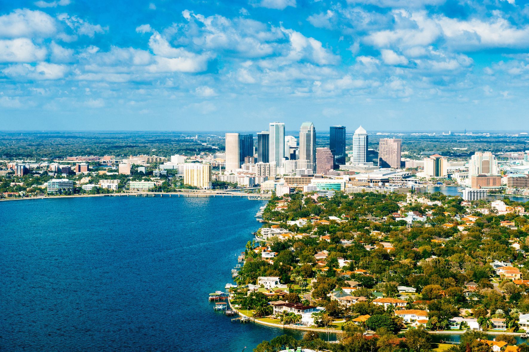 Tampa FL skyline