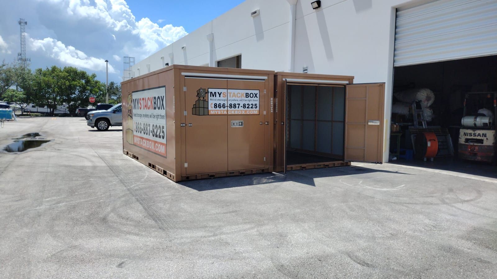 My Stack Box Storage outside florida small business