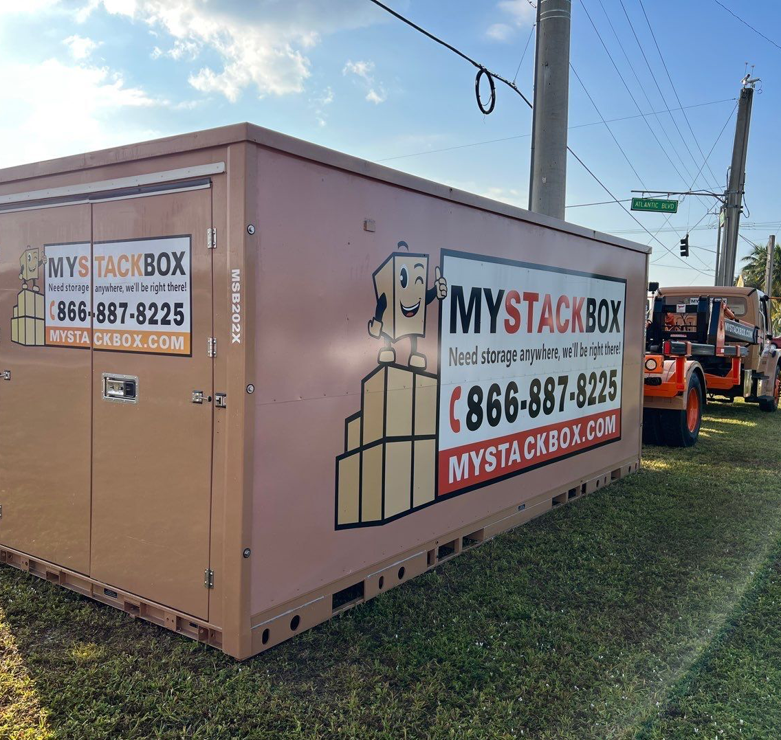 My Stack Box being delivered