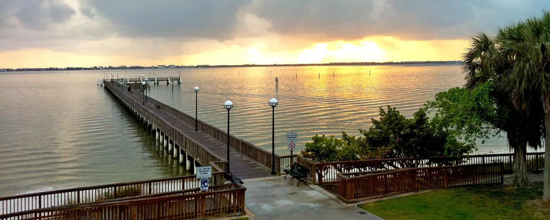 Sunset at Indian Riverside Park