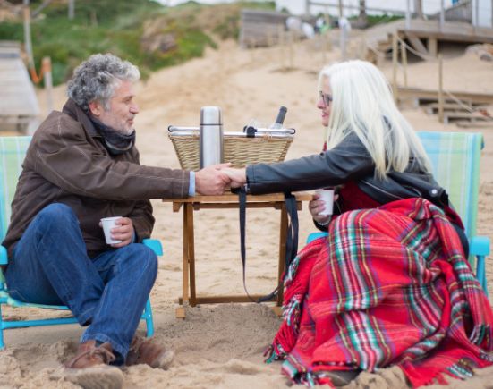 Couple on the Beach