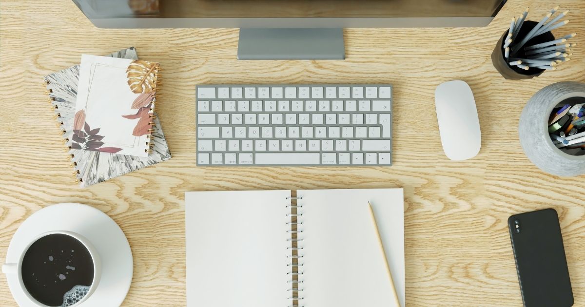 Organized desk