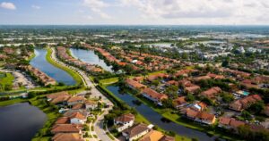 Aerial view of Pembroke Pines