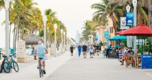 Hollywood Florida broadwalk