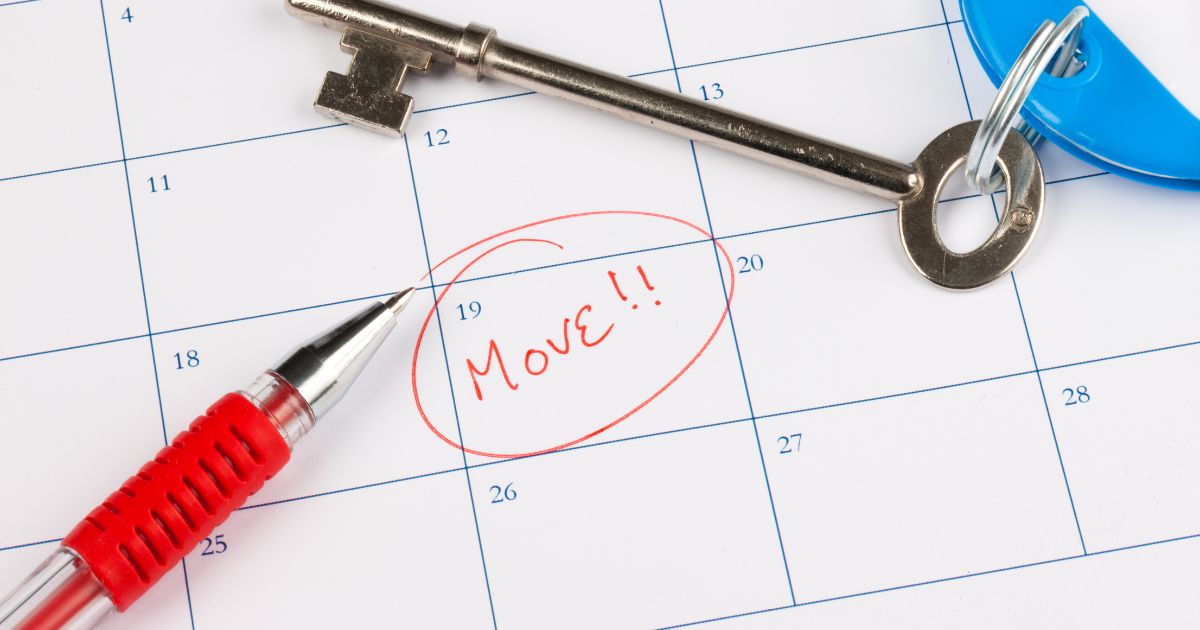 Moving date calendar