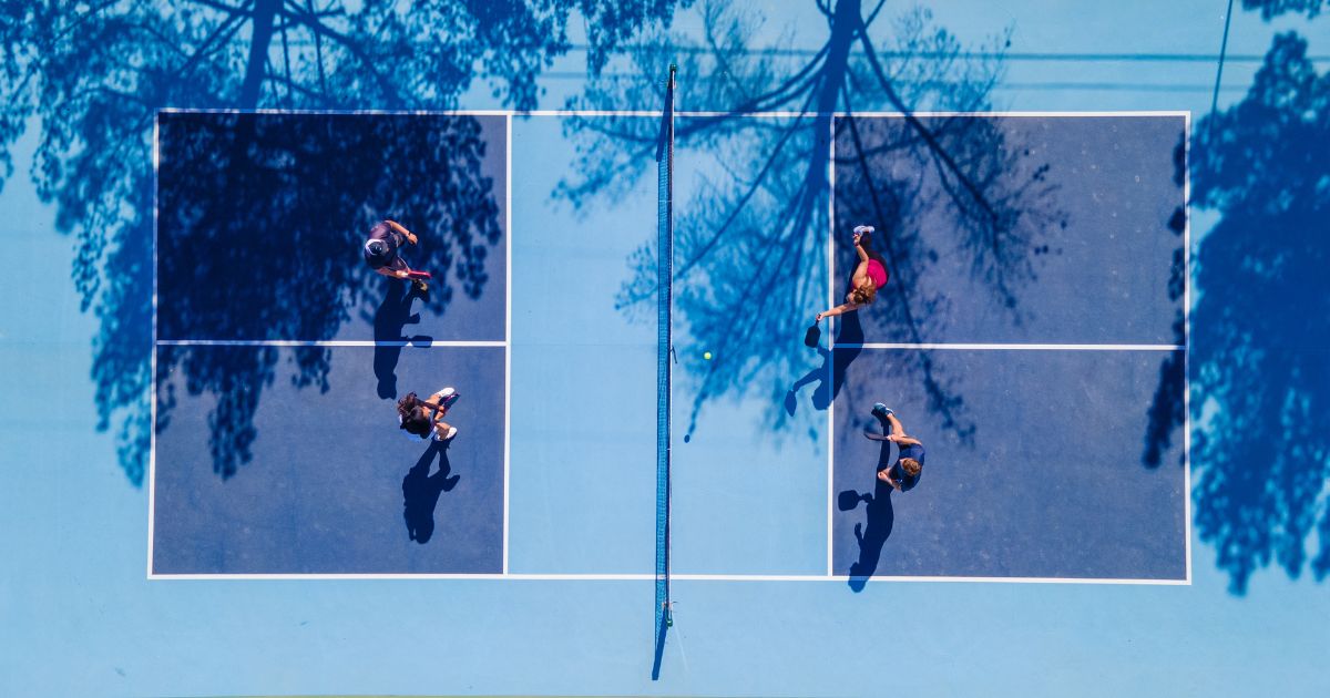 Pickleball court